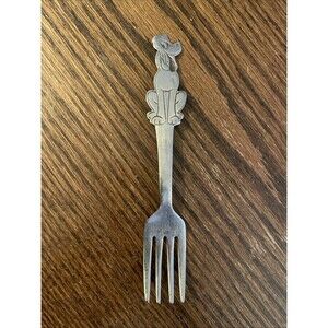 Walt Disney Productions PLUTO the DOG Child's Fork 5.5" Stainless Steel - Bonny